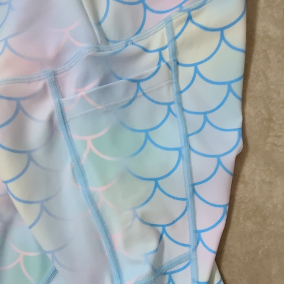 FMFM full length mermaid leggings. XL - Picture 4 of 6